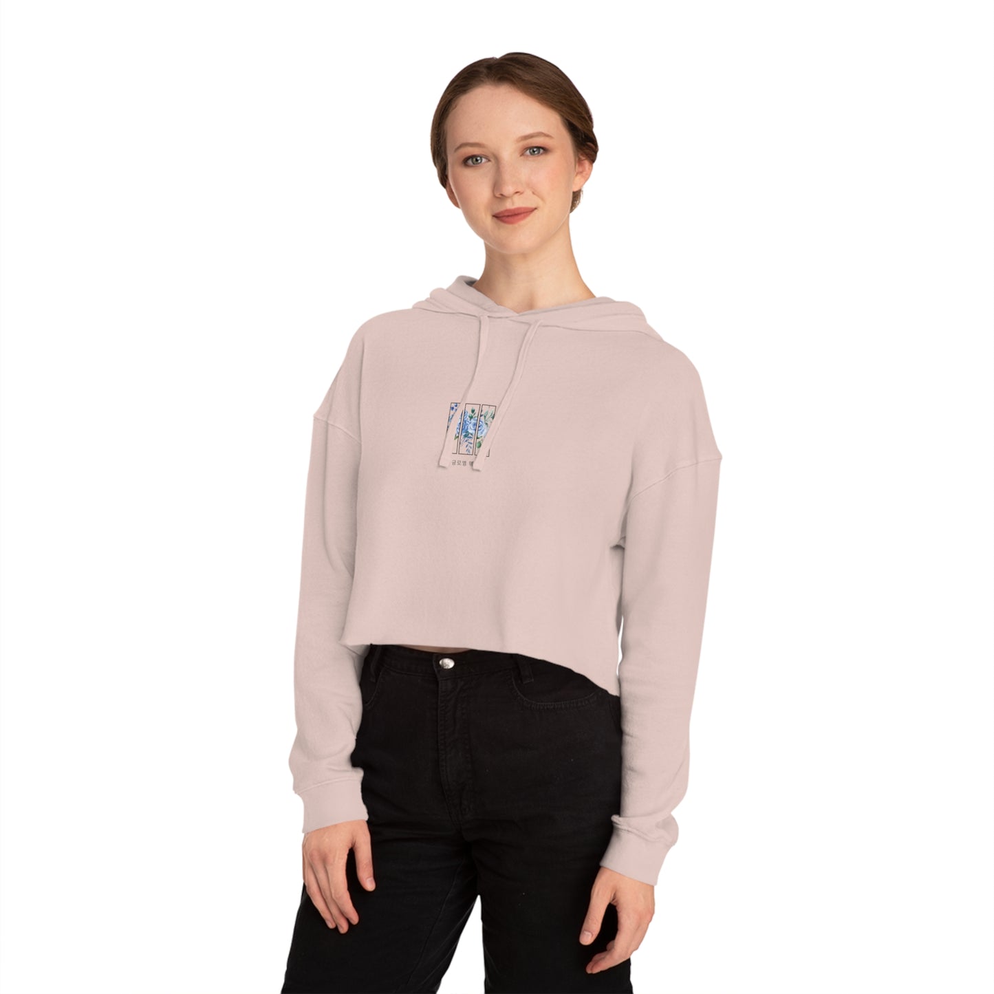 Lumique - Women’s Cropped Perennial Hoodie