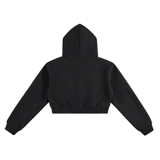 Lumique - Womens Cropped Hoodie