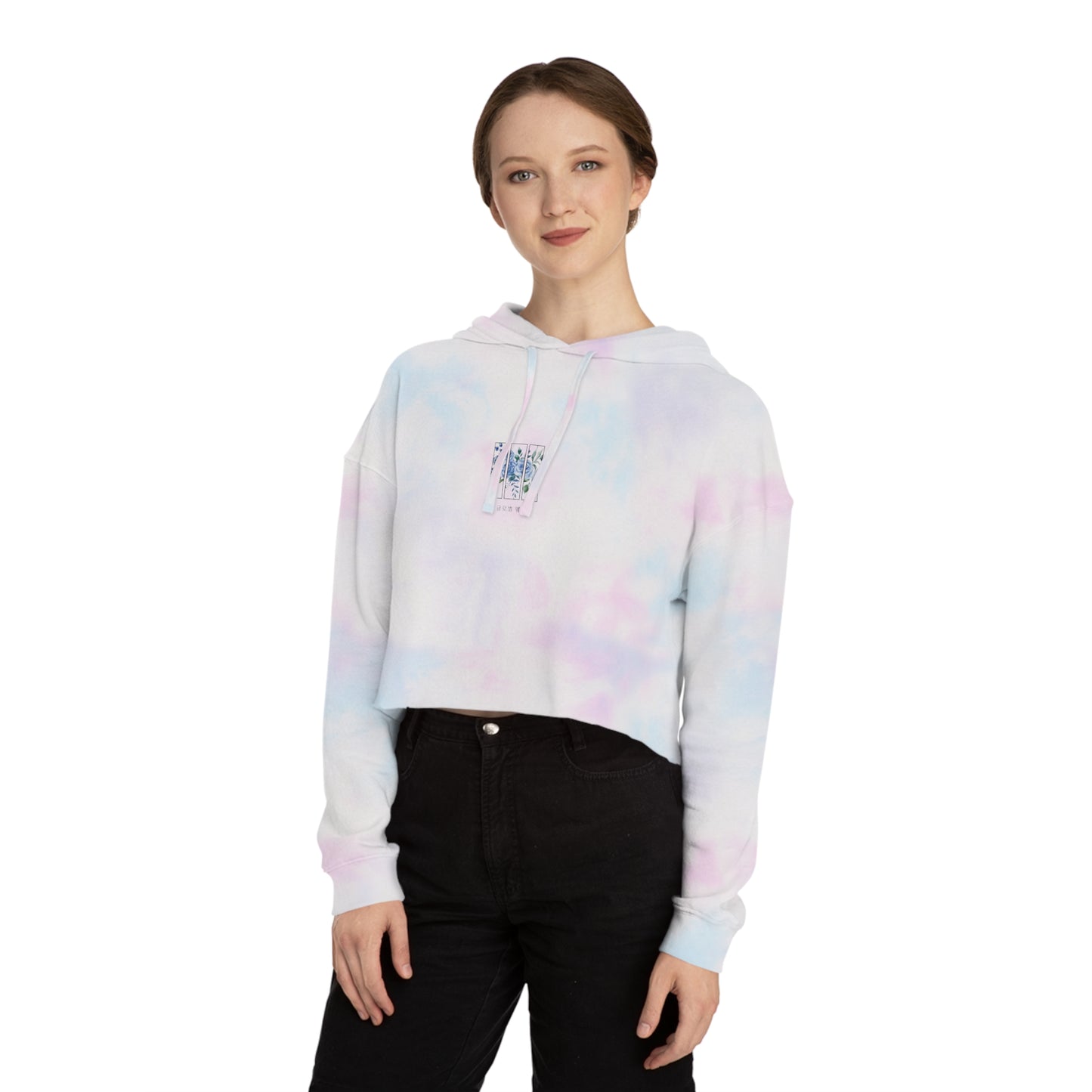 Lumique - Women’s Cropped Perennial Hoodie