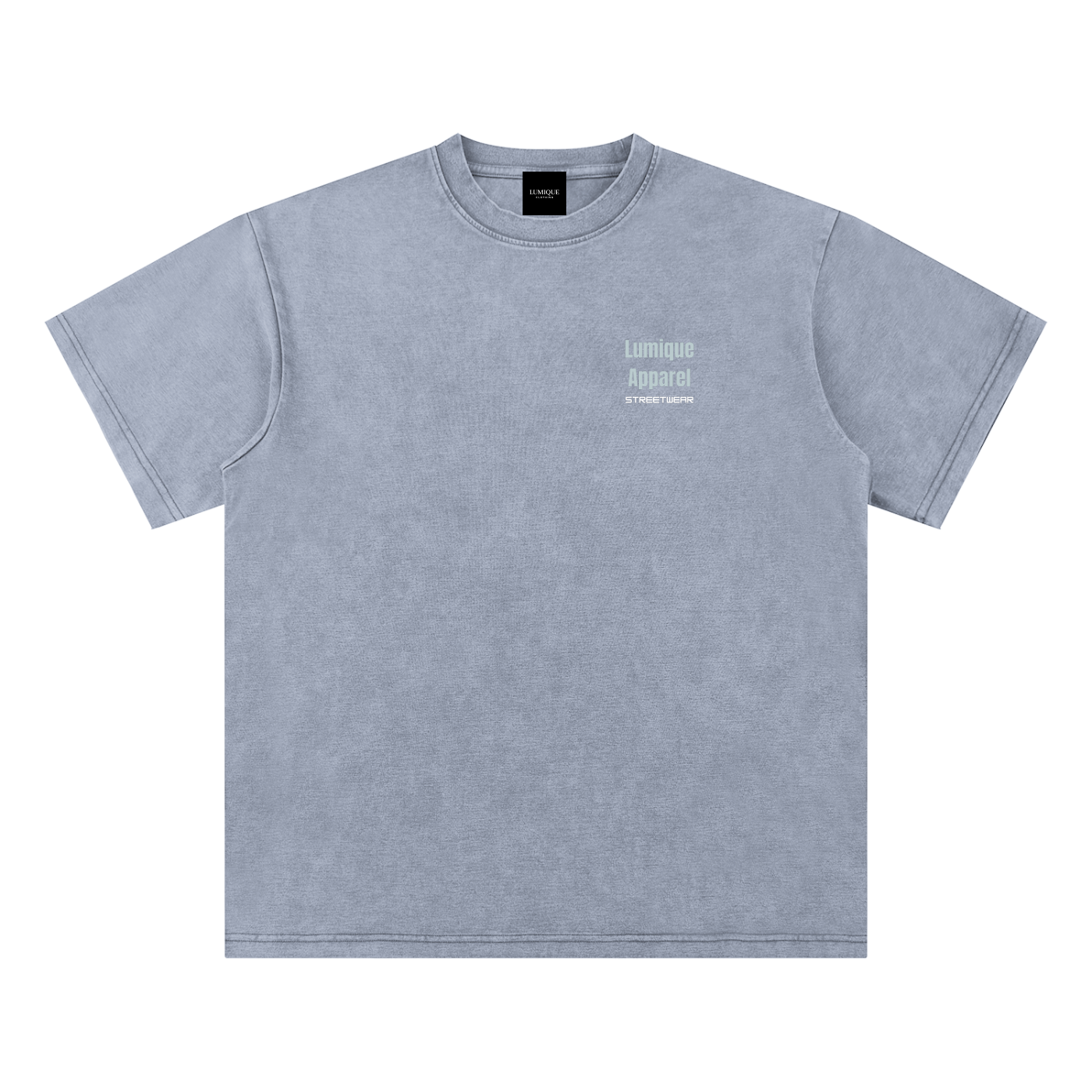 Lumique - Bamboo Slub Snow Washed T-Shirt