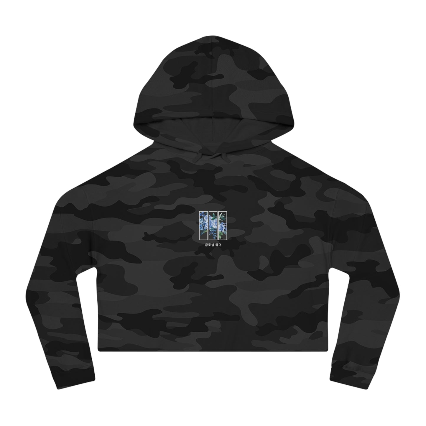 Lumique - Women’s Cropped Perennial Hoodie
