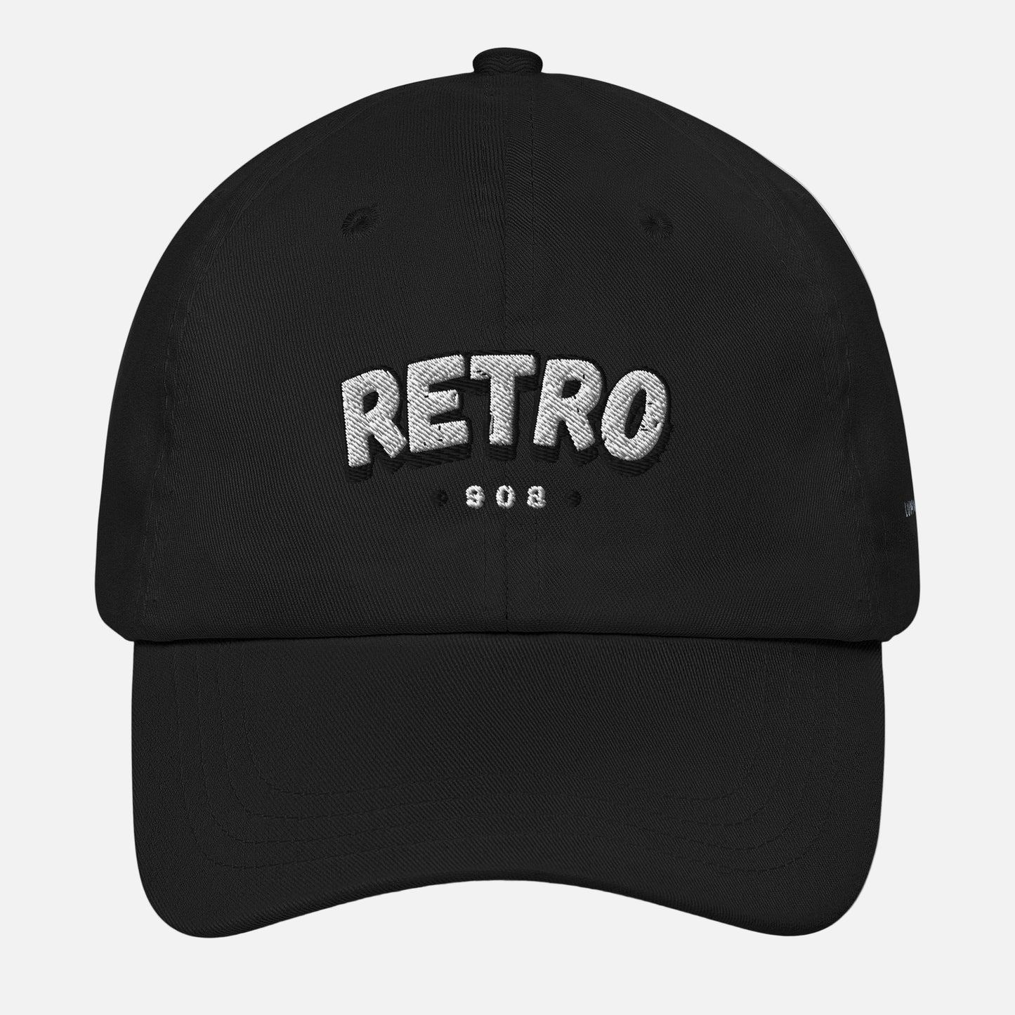 Lumique Retro Cap – Low Profile Cotton Cap with Adjustable Strap