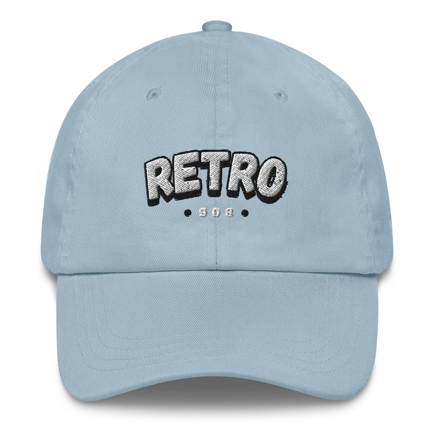 Lumique Retro Cap – Low Profile Cotton Cap with Adjustable Strap