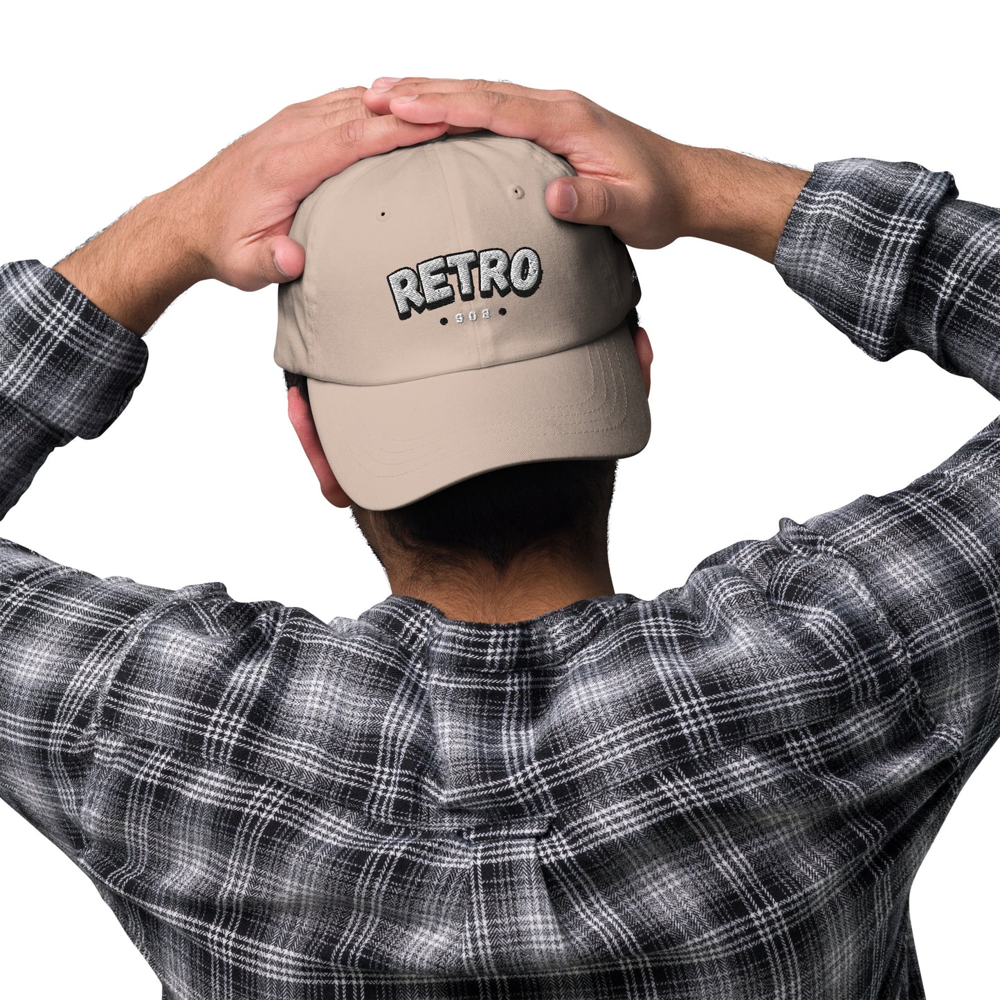 Lumique Retro Cap – Low Profile Cotton Cap with Adjustable Strap