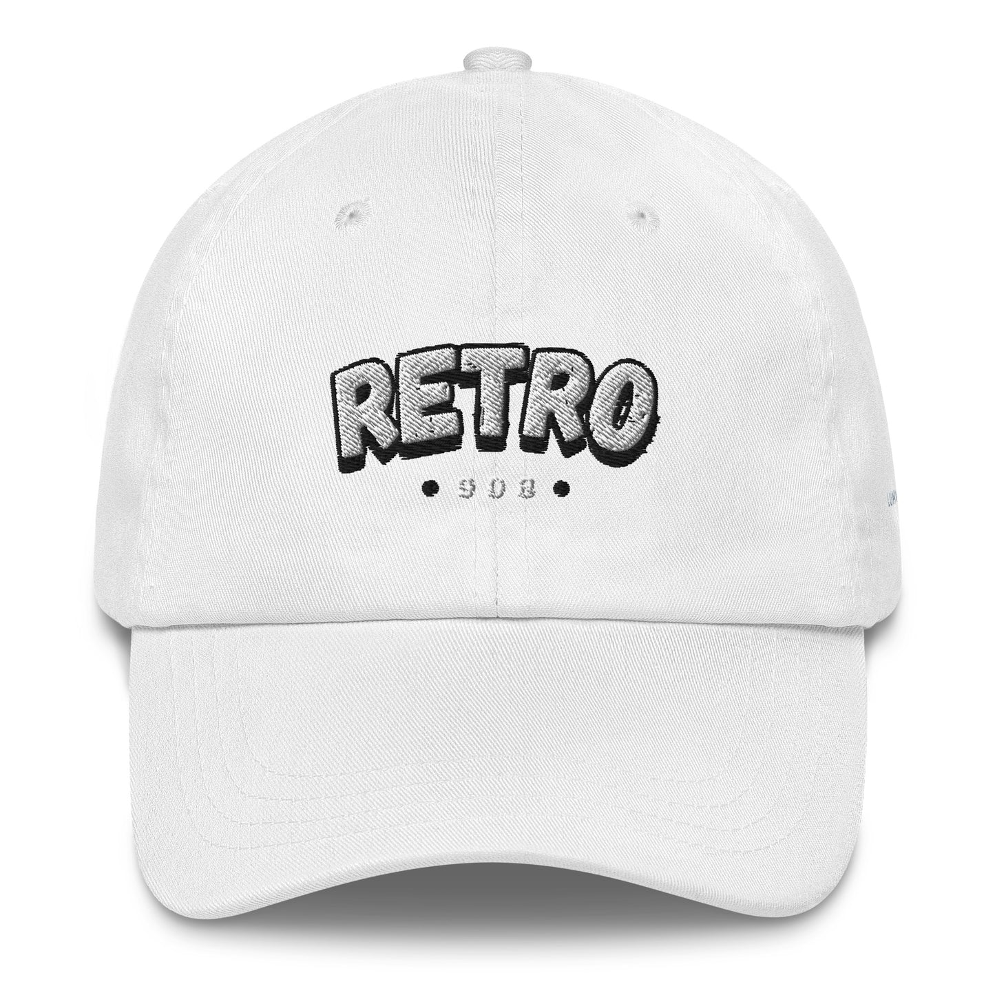 Lumique Retro Cap – Low Profile Cotton Cap with Adjustable Strap