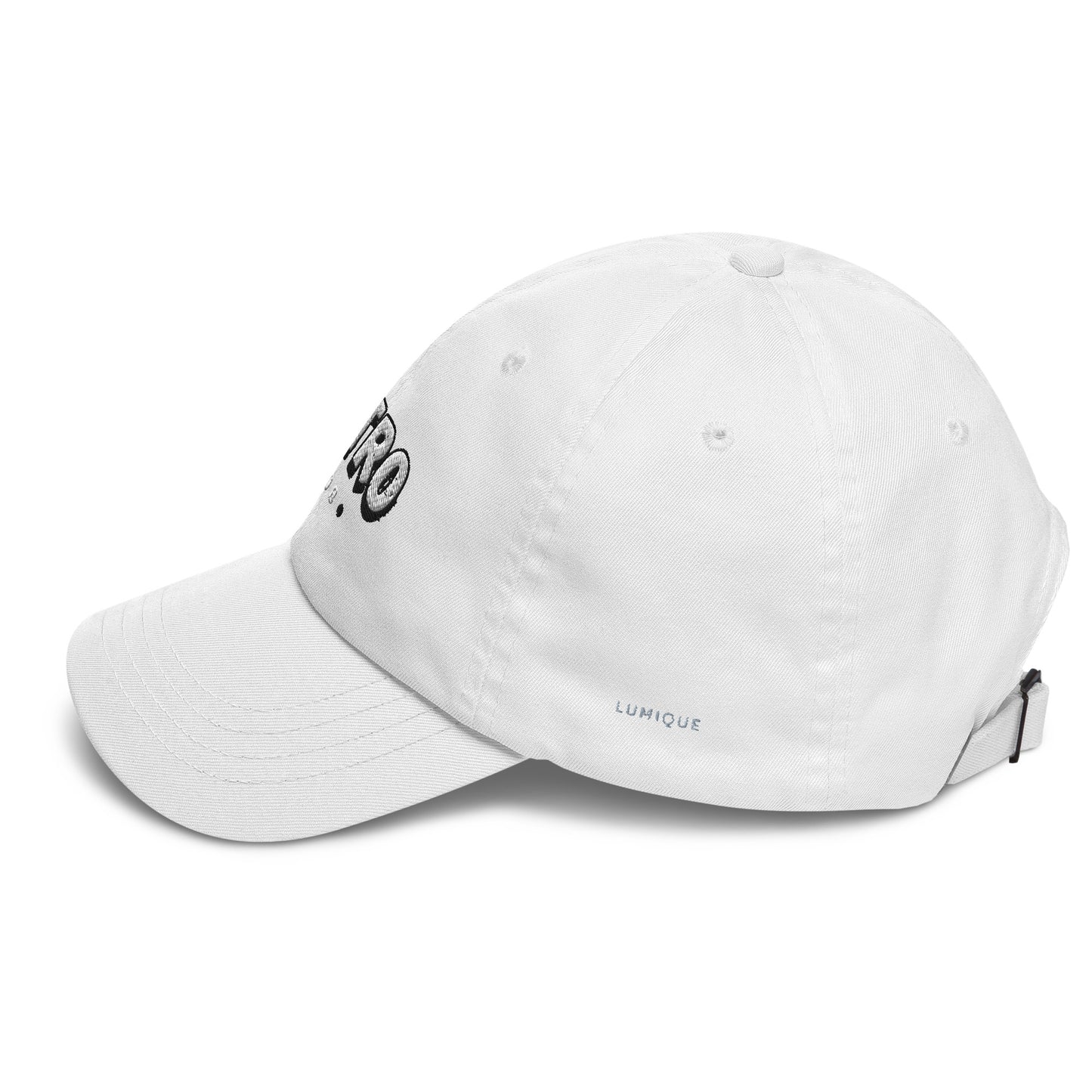 Lumique Retro Cap – Low Profile Cotton Cap with Adjustable Strap