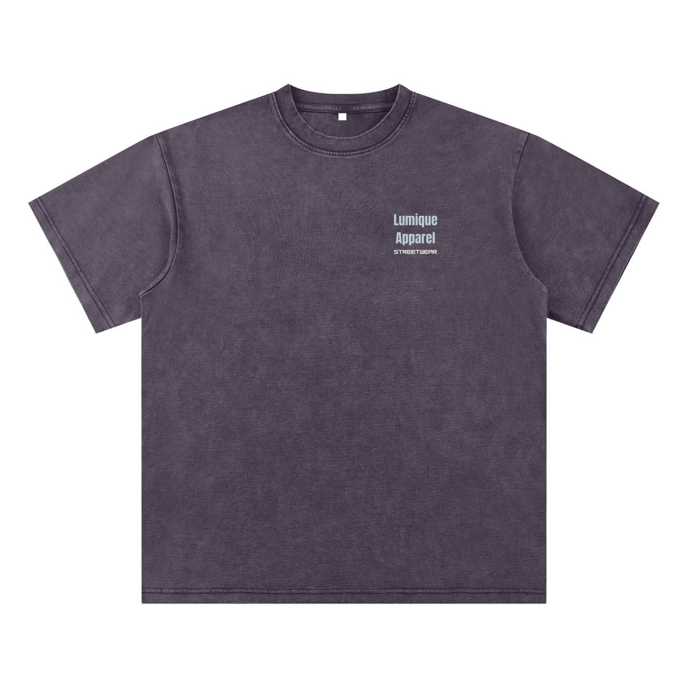 Lumique - Bamboo Slub Snow Washed T-Shirt