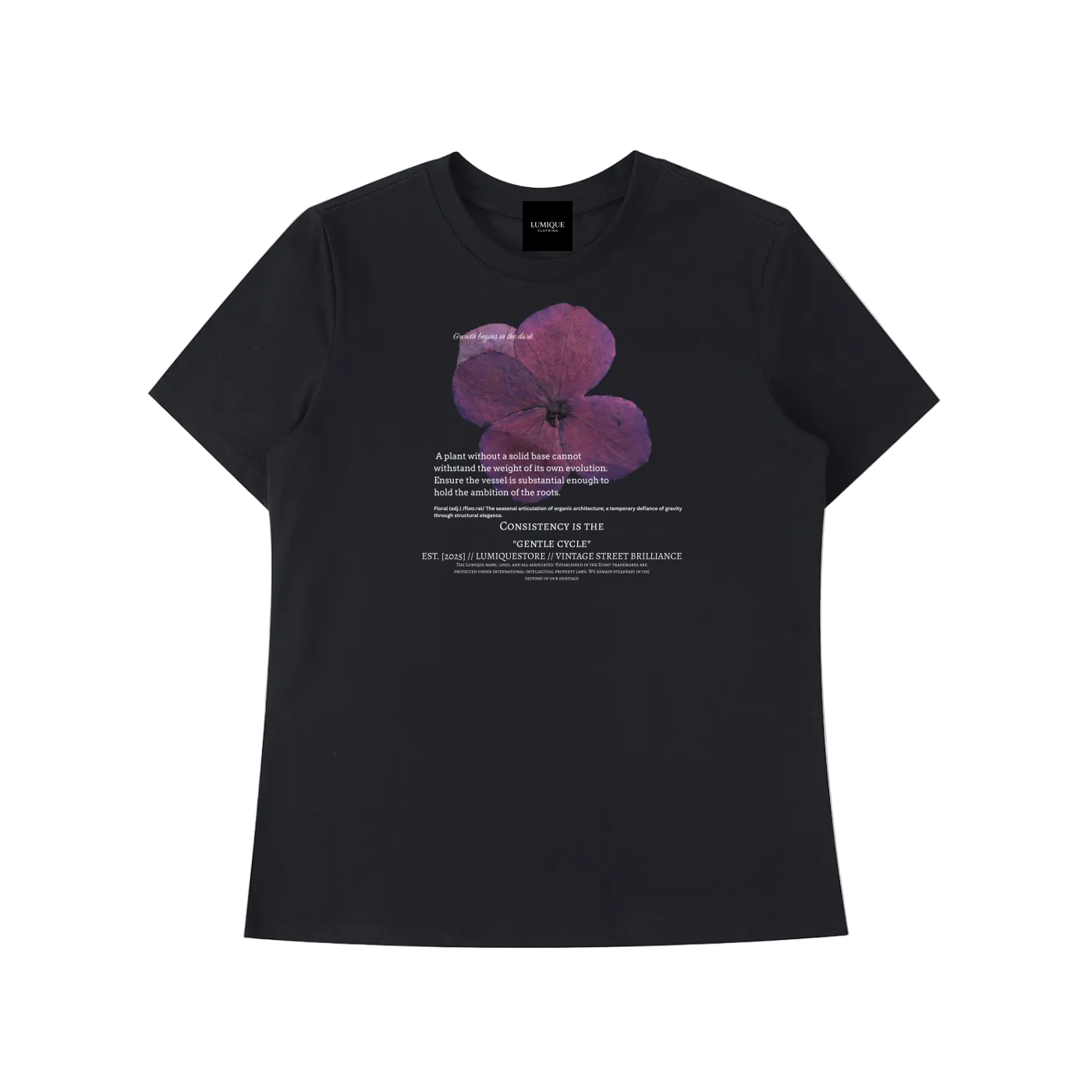 Perennial, Tee, Floral, Unisex