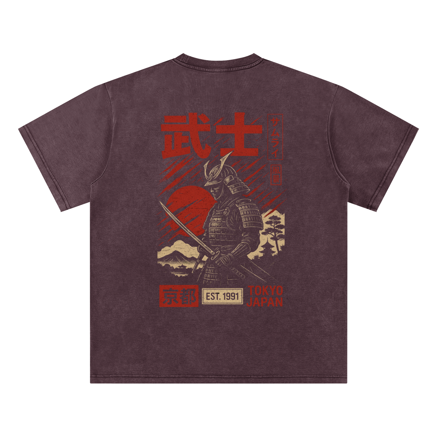 Lumique - Snow Washed Bamboo Slub T-Shirt