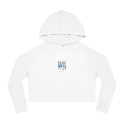 Lumique - Women’s Cropped Perennial Hoodie
