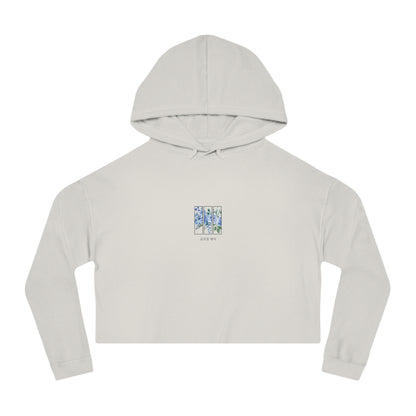 Lumique - Women’s Cropped Perennial Hoodie