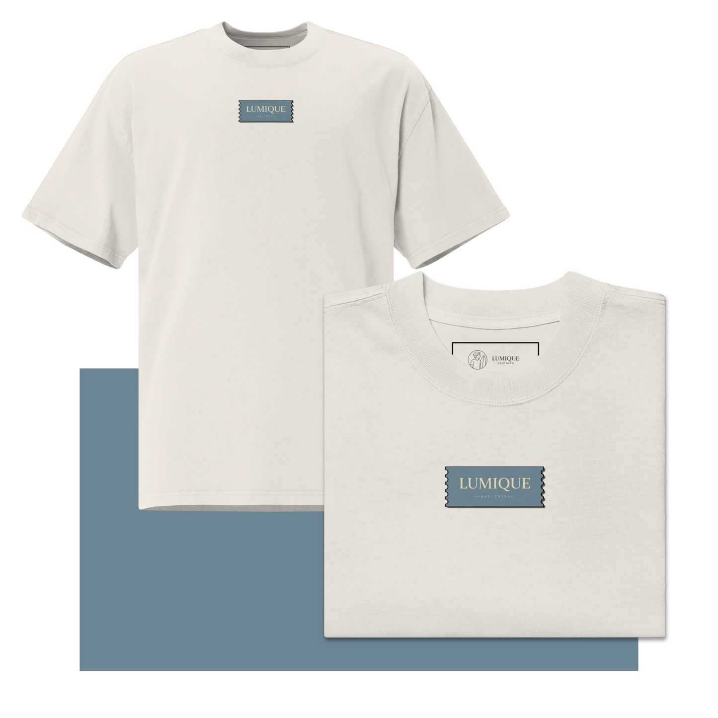 Lumique Oversized LTD Heavyweight T-Shirt – Boxy Streetwear Fit