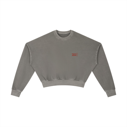 Lumique - Womens Cropped Sweatshirt