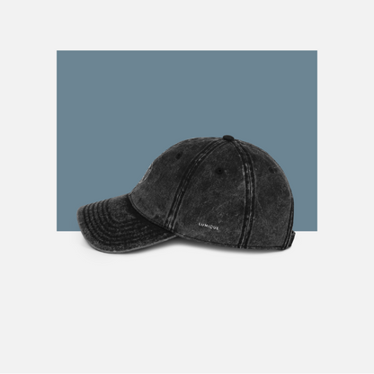 Lumique Vintage Branded Cap – Centred Embroidery