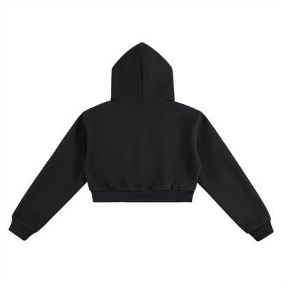 Lumique - Womens Cropped Hoodie