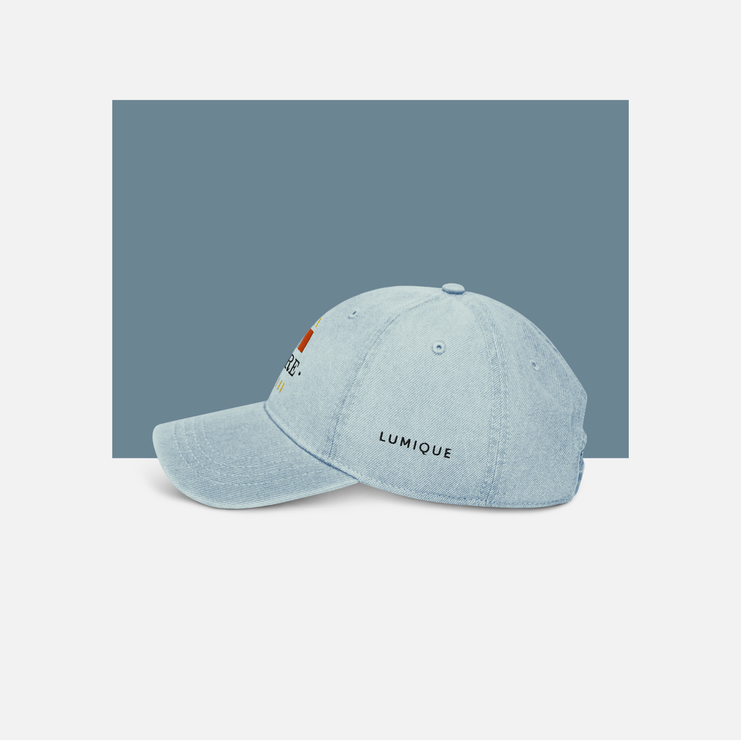 Lumique EIRE Vintage Cap – Unisex Denim Cotton Hat
