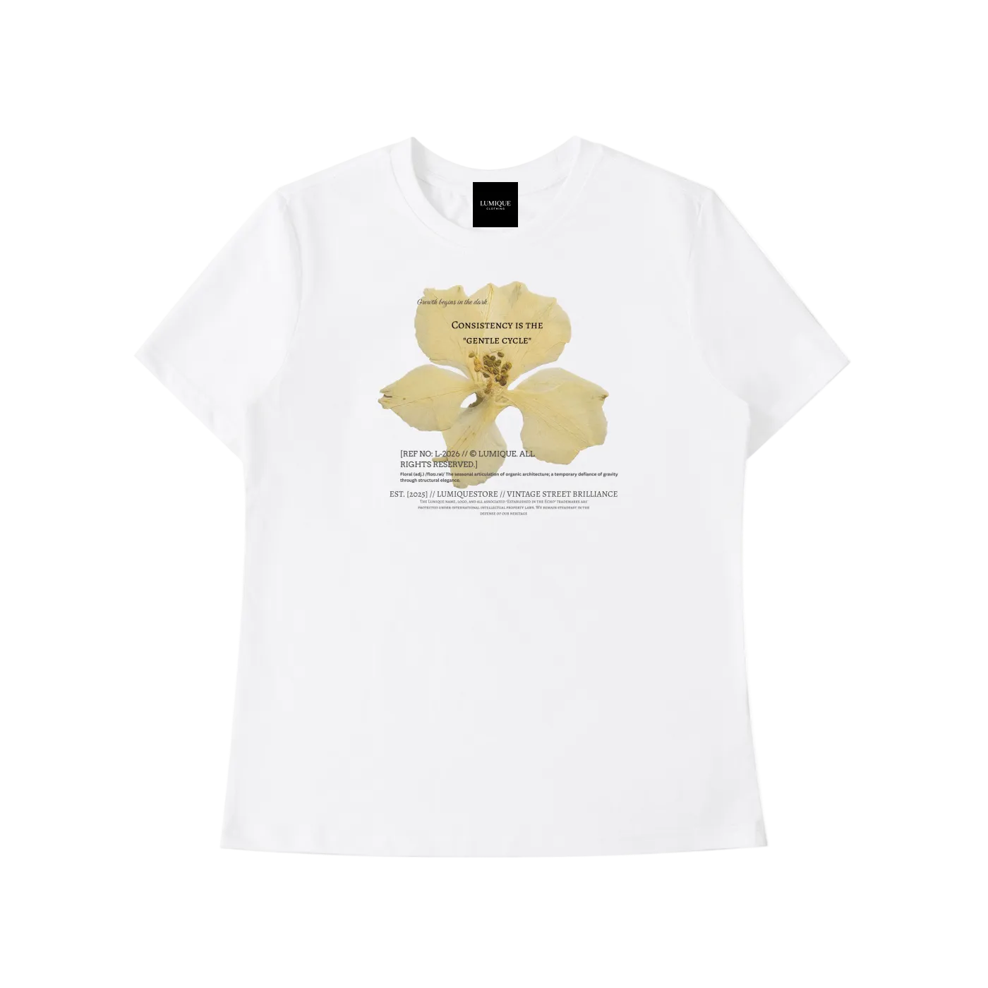 Perennial, Tee, Floral, Unisex