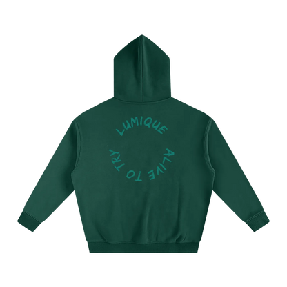 Lumique - Oversized Fleece Hoodie