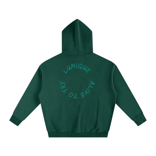 Lumique - Oversized Fleece Hoodie