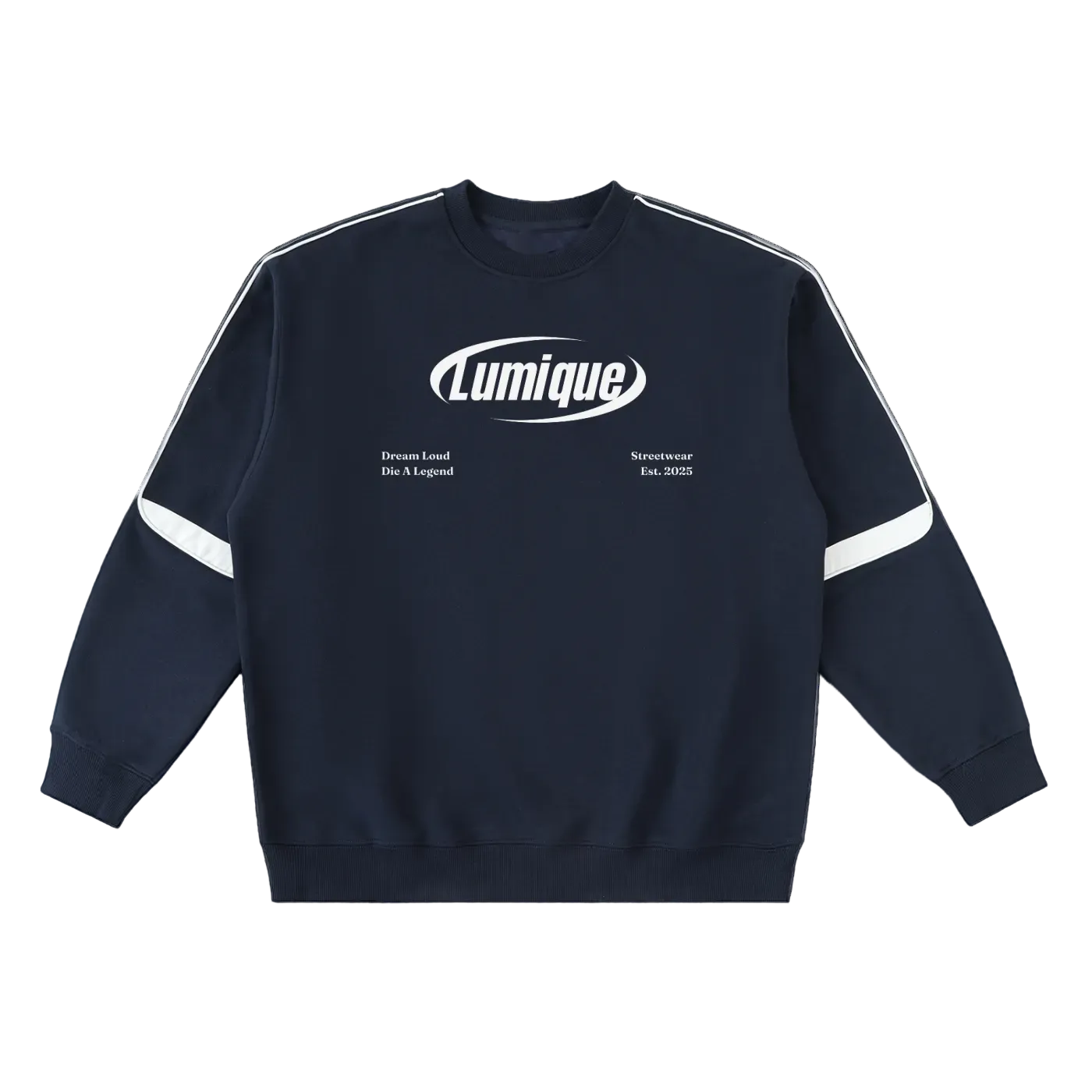 Lumique - Oversized Retro Sweatshirt