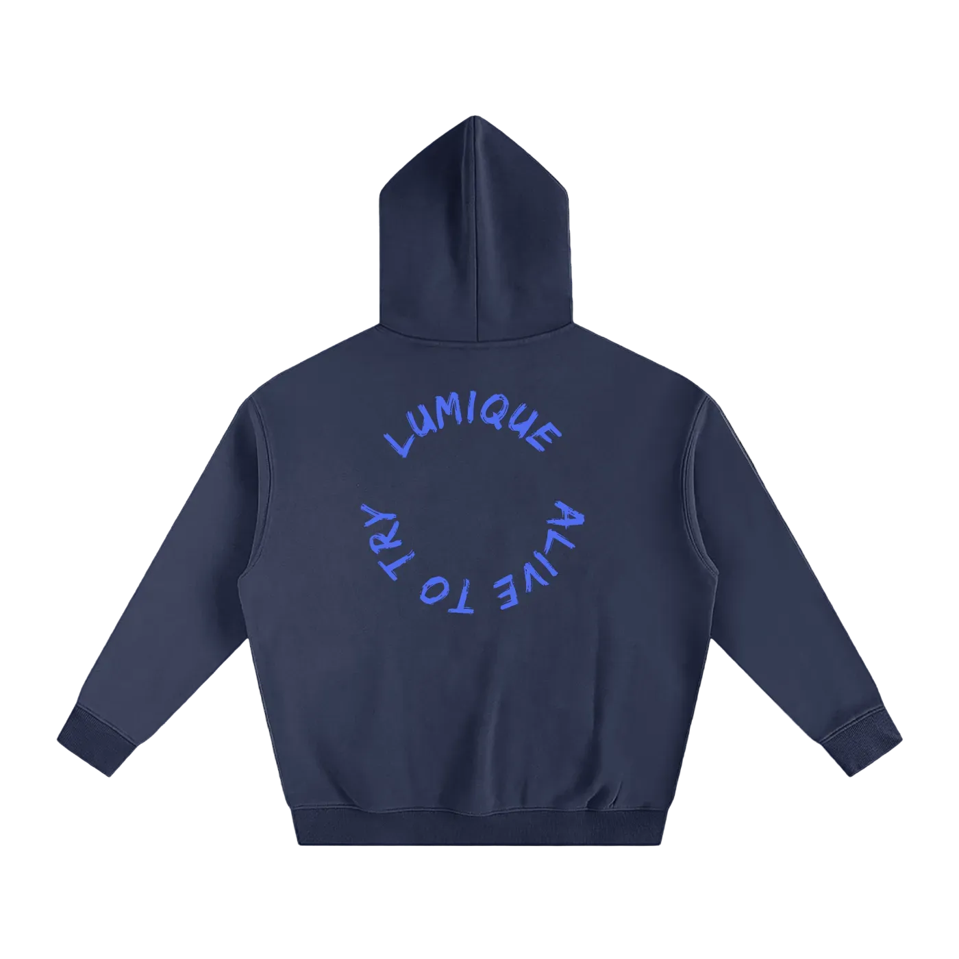 Lumique - Oversized Fleece Hoodie