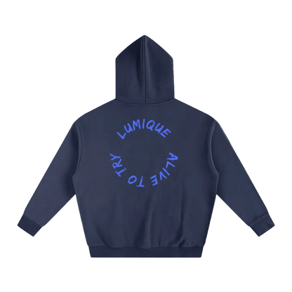 Lumique - Oversized Fleece Hoodie