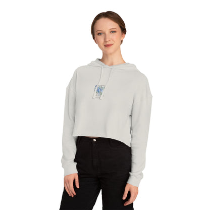 Lumique - Women’s Cropped Perennial Hoodie