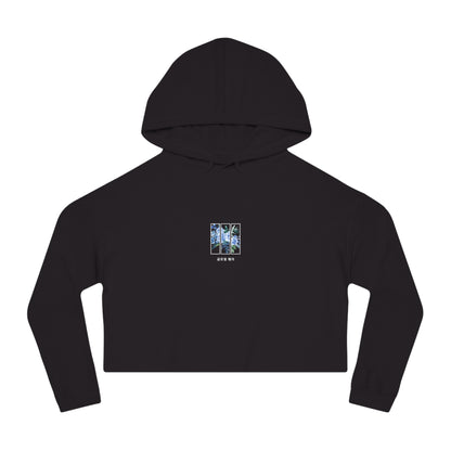 Lumique - Women’s Cropped Perennial Hoodie