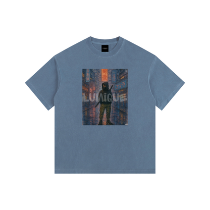 Lumique - Vintage Tokyo Ronin Oversized Tee