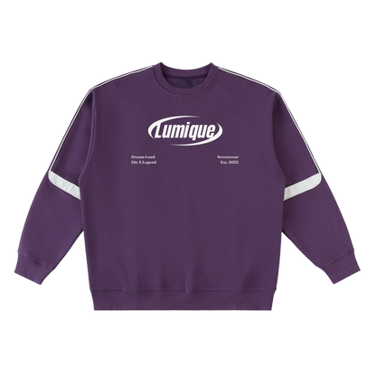 Lumique - Oversized Retro Sweatshirt