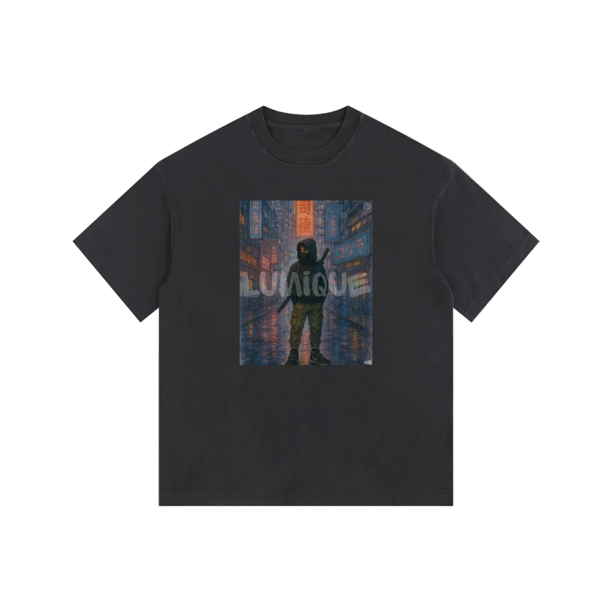 Lumique - Vintage Tokyo Ronin Oversized Tee