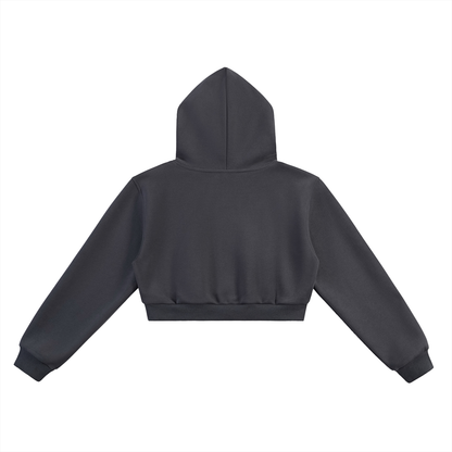 Lumique - Womens Cropped Hoodie