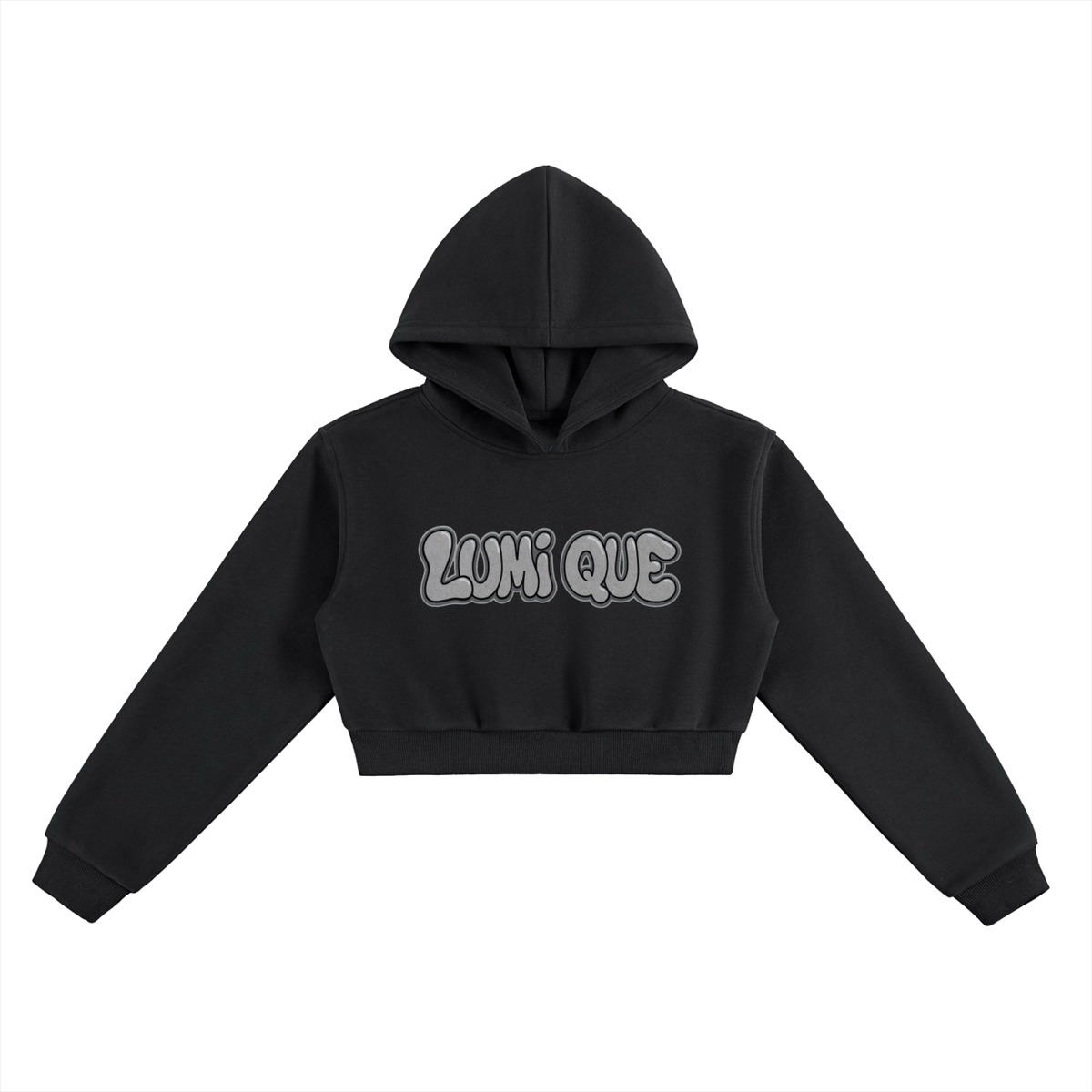 Lumique - Womens Cropped Hoodie
