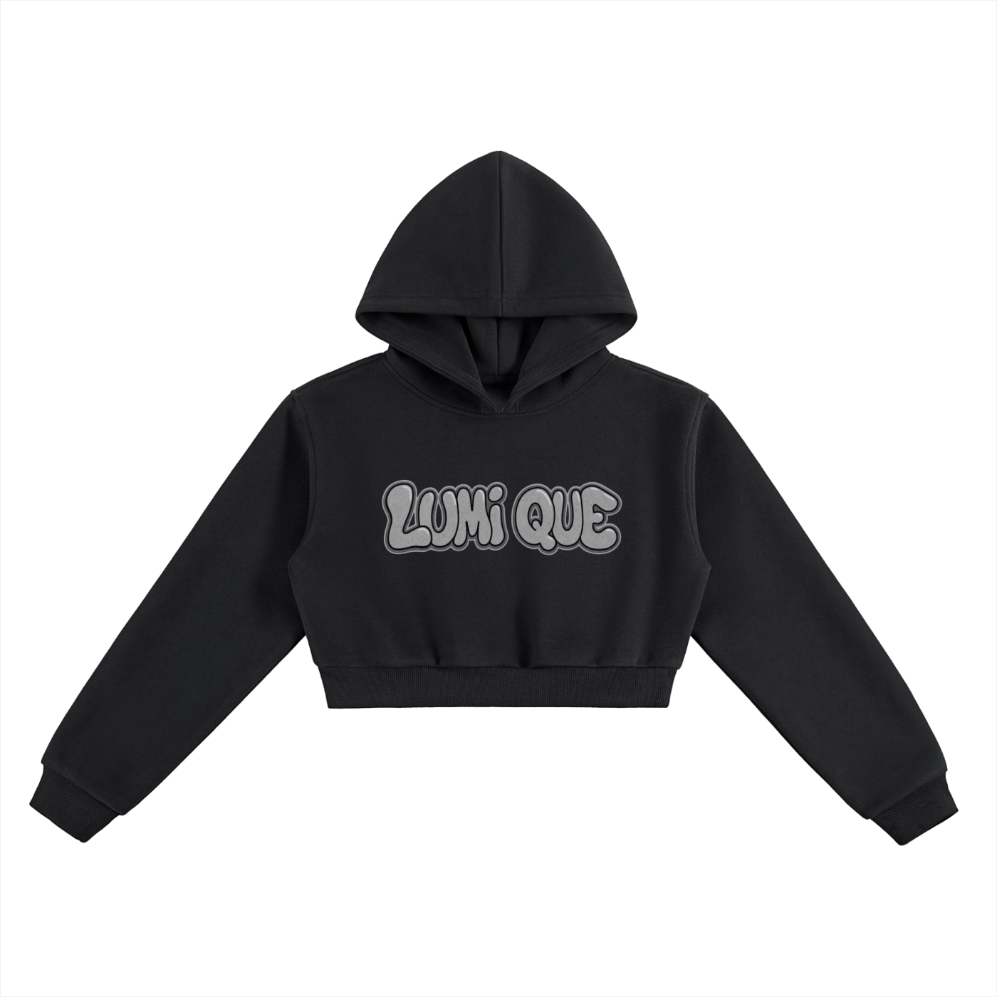 Lumique - Womens Cropped Hoodie