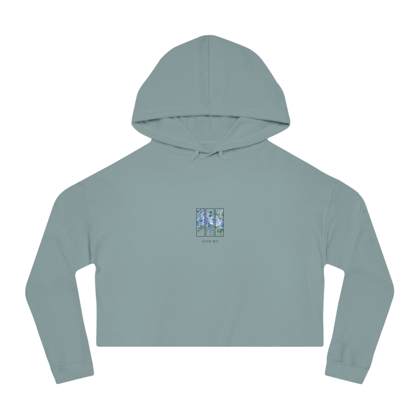 Lumique - Women’s Cropped Perennial Hoodie