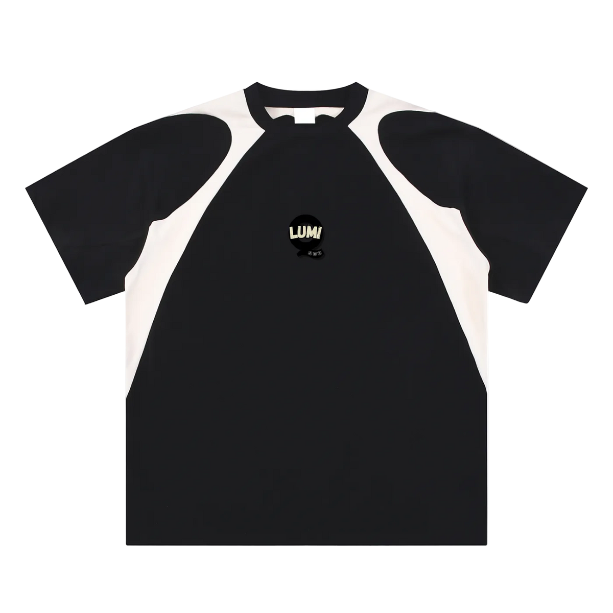 Lumique - Lumi-Q Retro Contrast Panel Tee