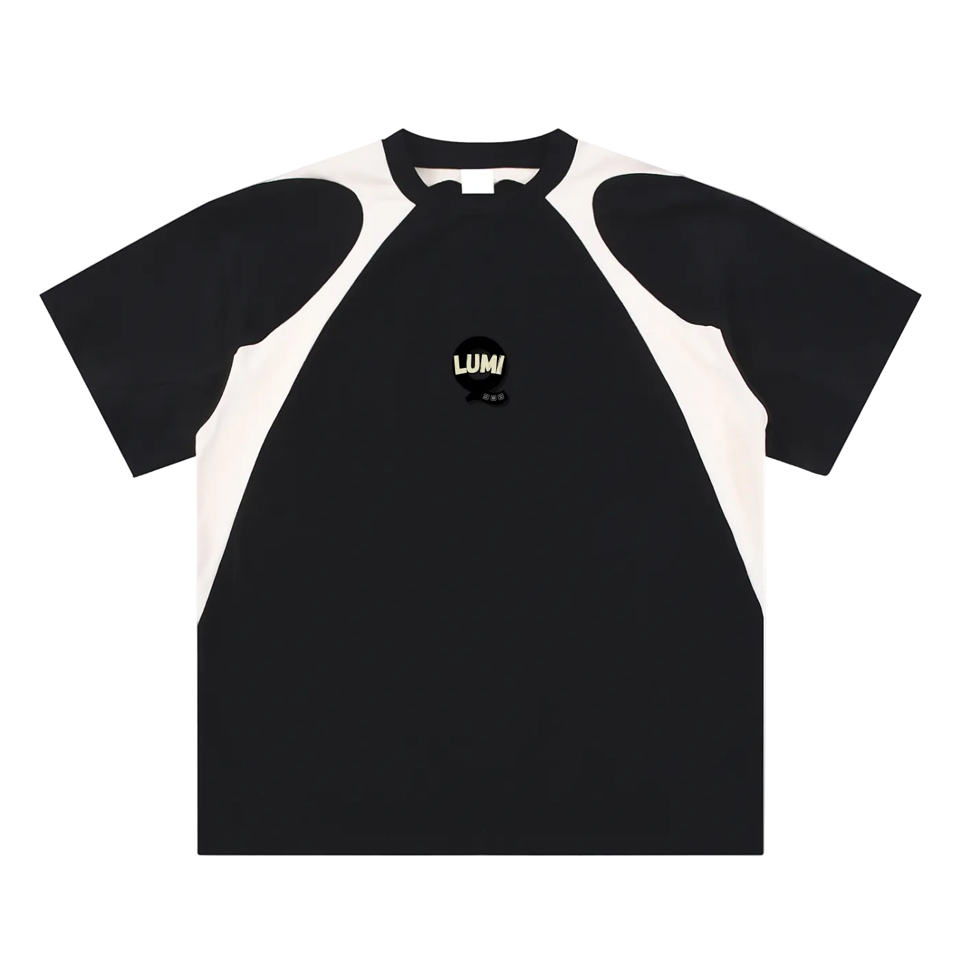 Lumique - Lumi-Q Retro Contrast Panel Tee
