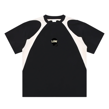 Lumique - Lumi-Q Retro Contrast Panel Tee