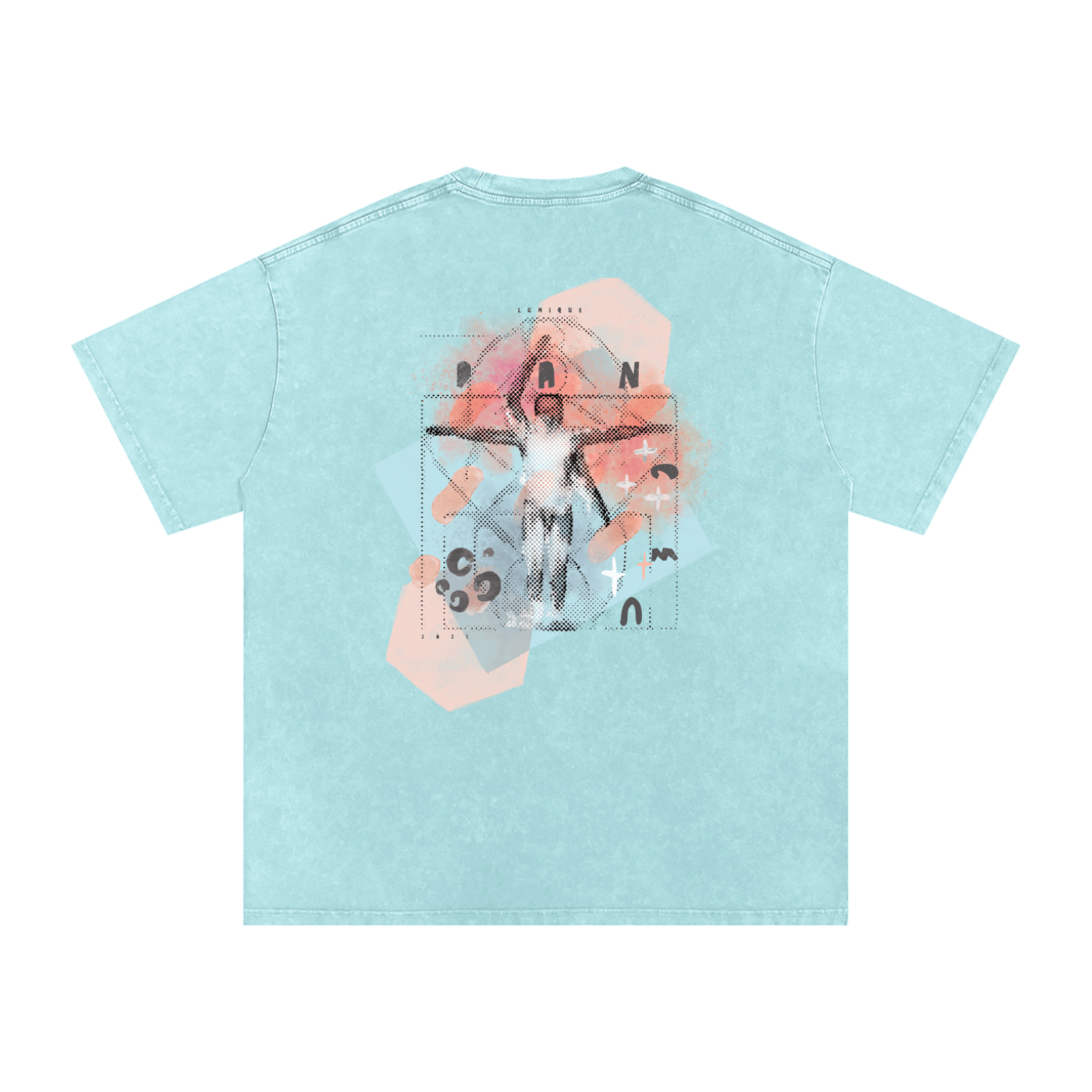 Tee, Oversized, Washed