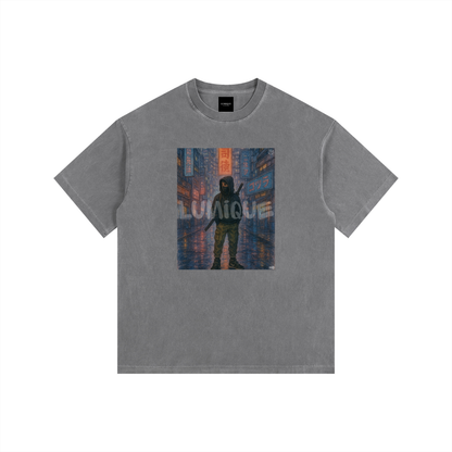 Lumique - Vintage Tokyo Ronin Oversized Tee