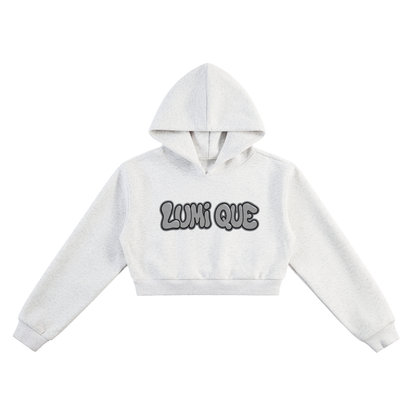 Lumique - Womens Cropped Hoodie