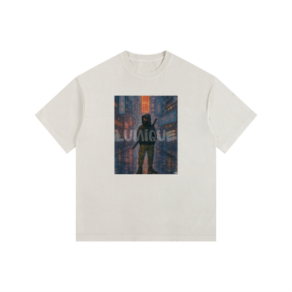 Lumique - Vintage Tokyo Ronin Oversized Tee