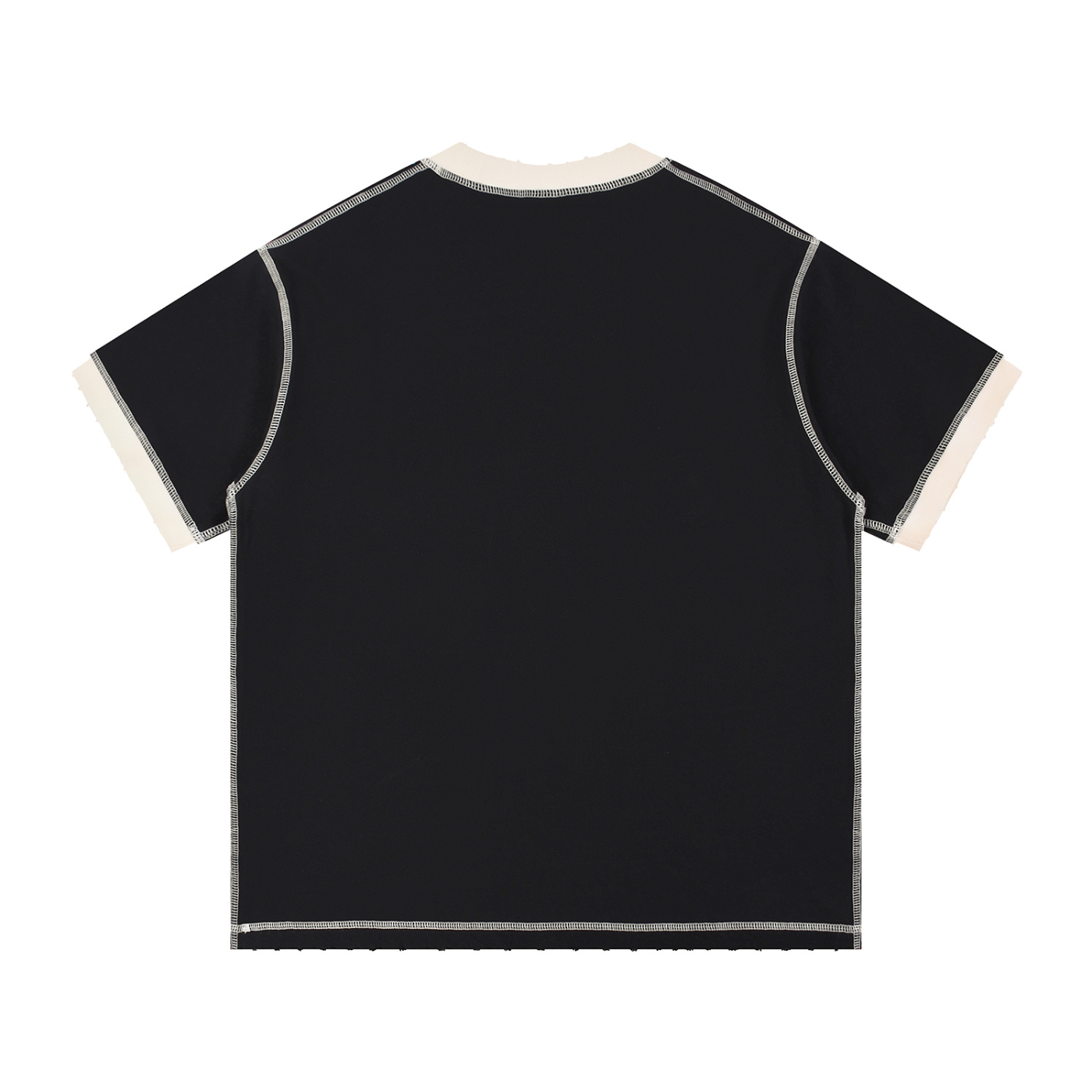 Lumique - Dynasty Script Contrast Tee