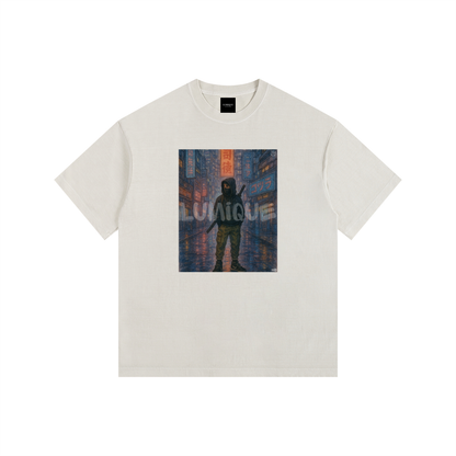 Lumique - Vintage Tokyo Ronin Oversized Tee