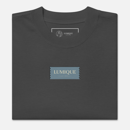 Lumique Oversized LTD Heavyweight T-Shirt – Boxy Streetwear Fit