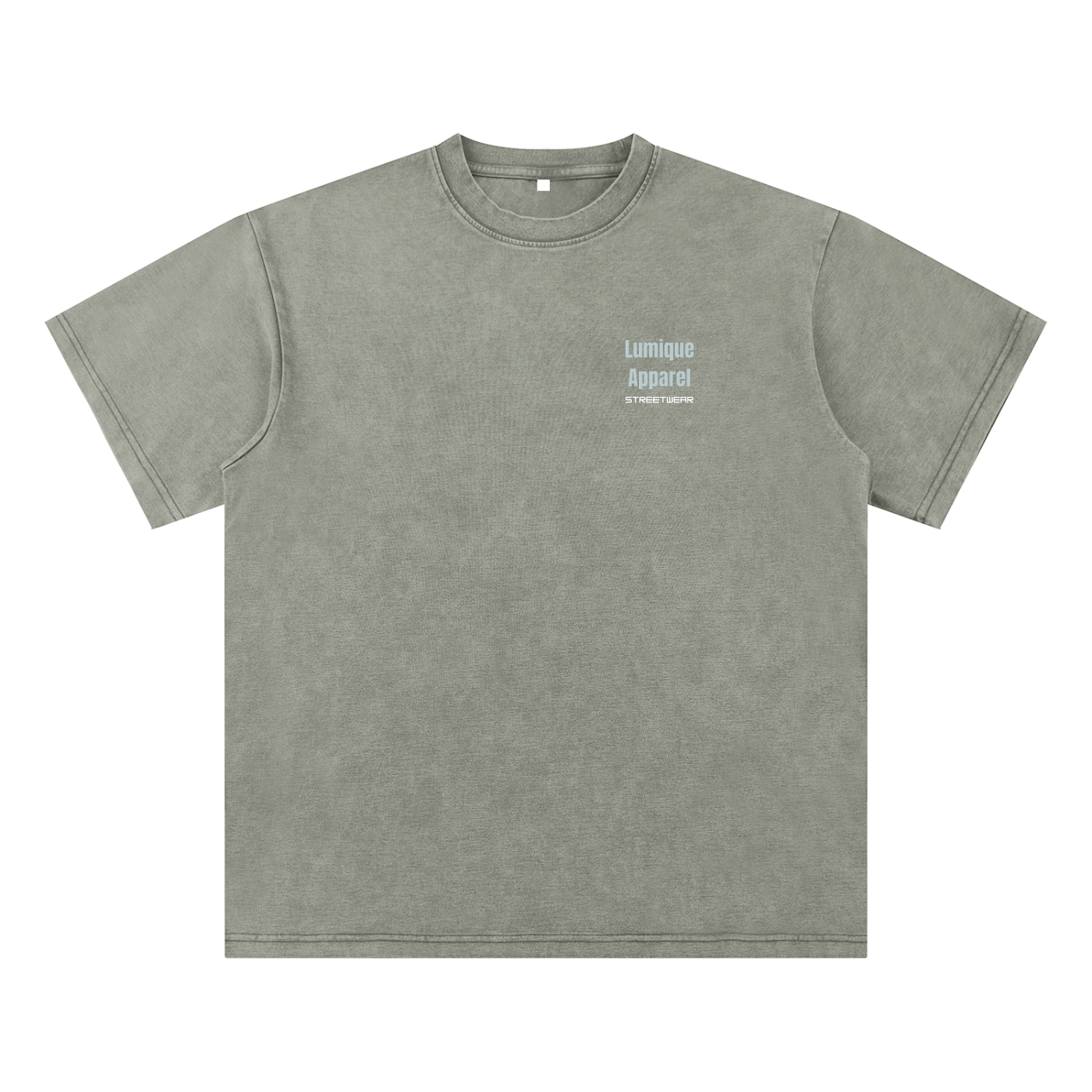 Lumique - Bamboo Slub Snow Washed T-Shirt