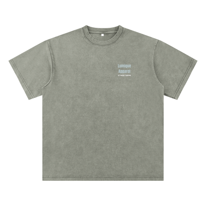 Lumique - Bamboo Slub Snow Washed T-Shirt