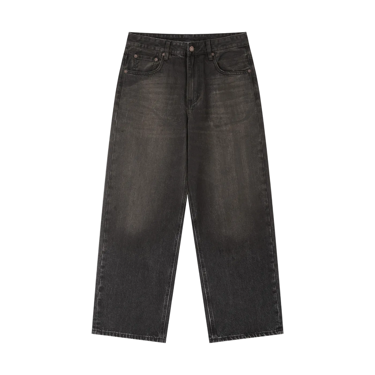 Retro,Jeans,Tapstitch,Bottoms,Unisex,ref: RK0048