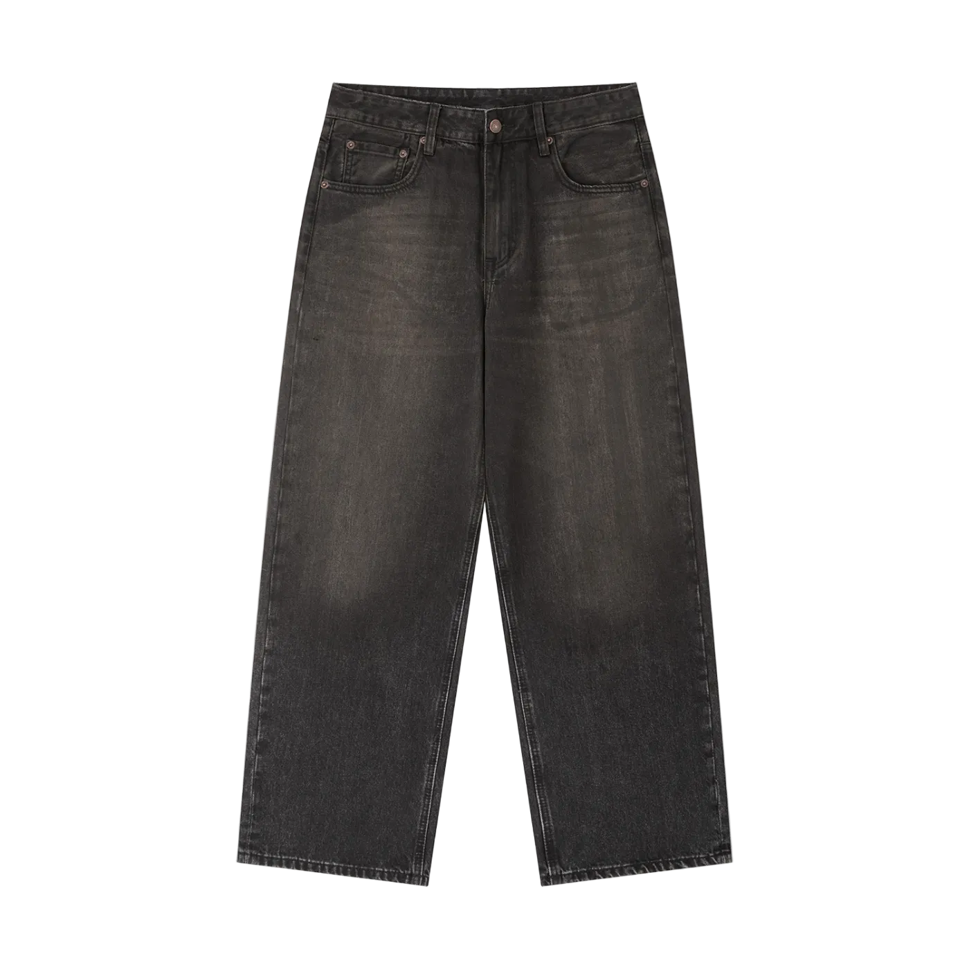 Retro,Jeans,Tapstitch,Bottoms,Unisex,ref: RK0048