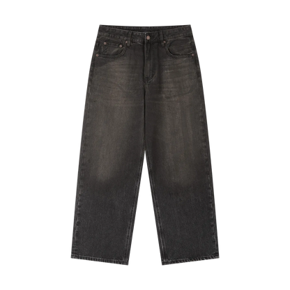 Retro,Jeans,Tapstitch,Bottoms,Unisex,ref: RK0048